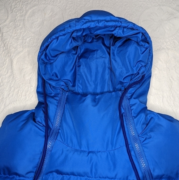 adidasâ•‘Blue Puffer Ponchoâ•‘Size L - Picture 3 of 6